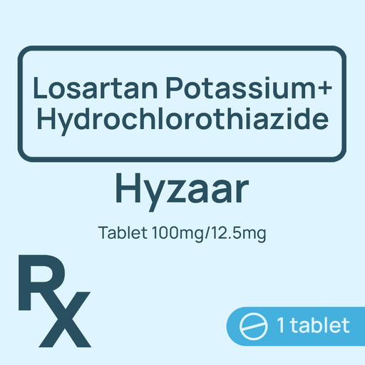 [10002757] Hyzaar Film-Coated Tablet 100mg/12.5mg