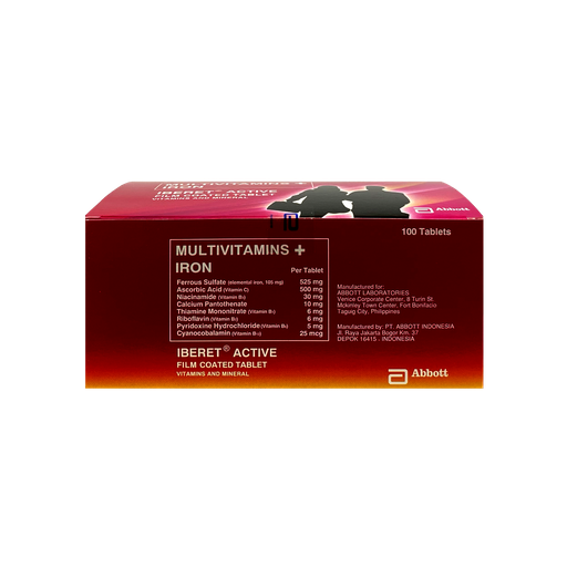 [10002532] Iberet Active Tablet 500mg