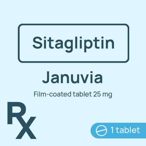 [10002361] Januvia Film-Coated Tablet 25mg