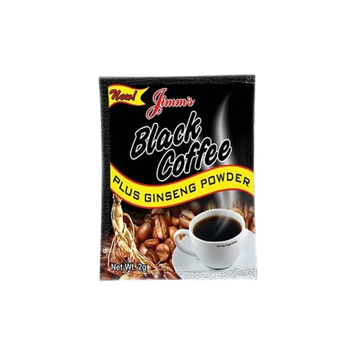 [10002410] Jimm's Black Coffee Plus Ginseng 2g 24's