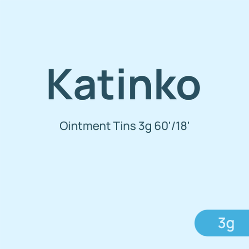 [10009565] Katinko Ointment Tins 3g