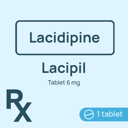 [10001122] Lacipil Tablet 6mg
