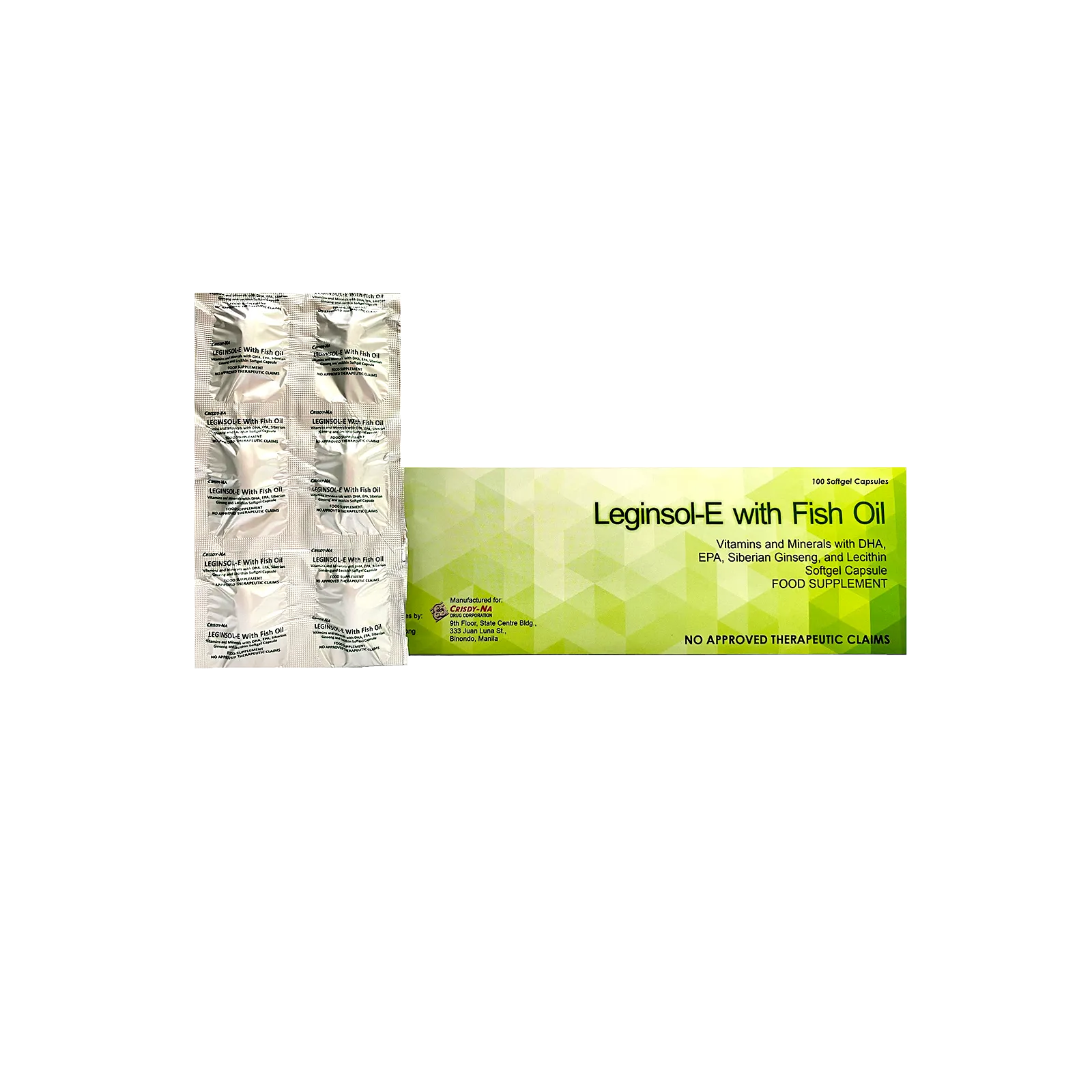 [10008031] Leginsol-E With Fish Oil