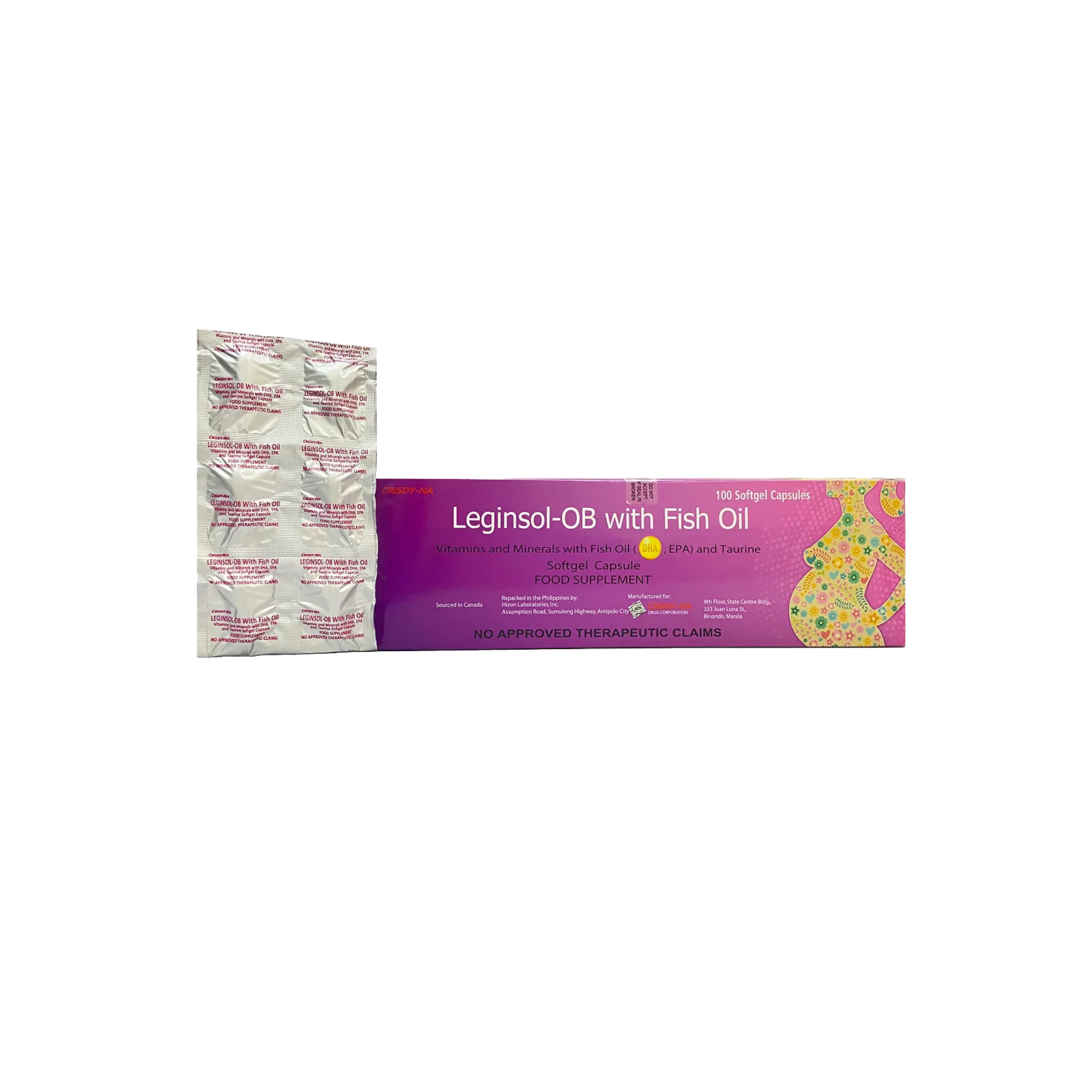 [10008371] Leginsol-Ob With Fish Oil