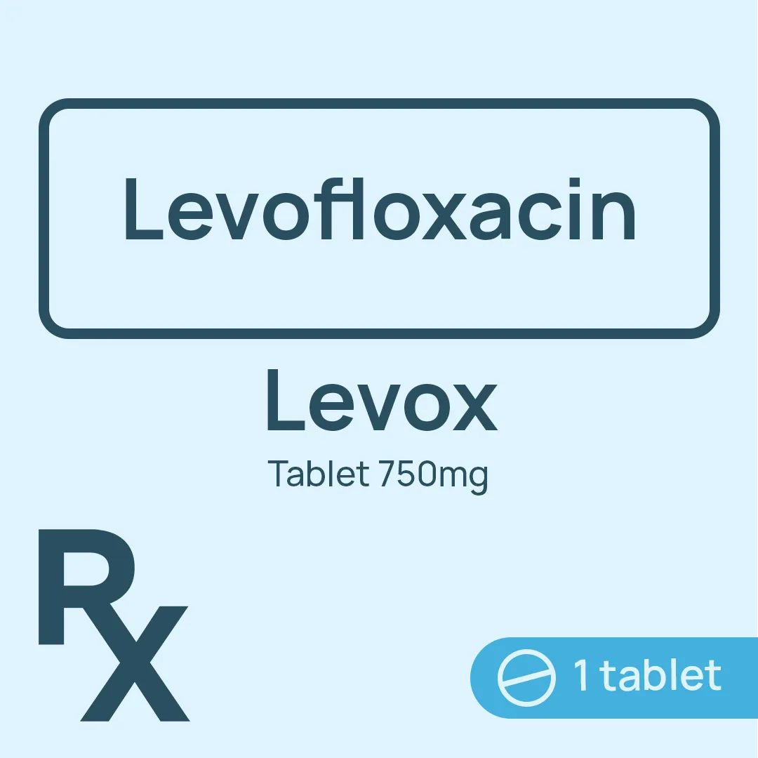 [10001915] Levox Tablet 750mg