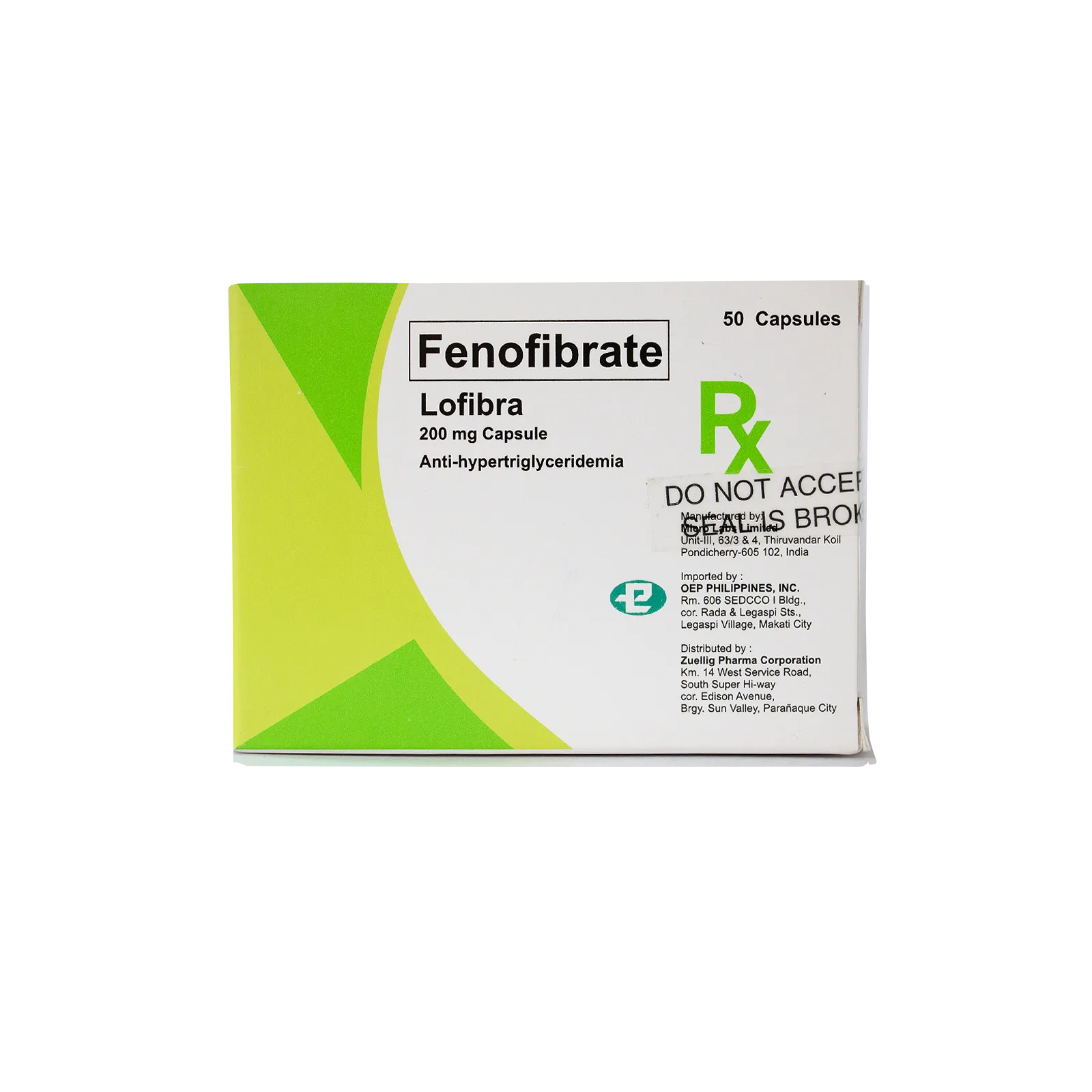 [10003667] Lofibra Capsule 200mg