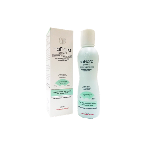 [10003591] Naflora Protect Feminine Hygiene Wash 150mL Tea Tree