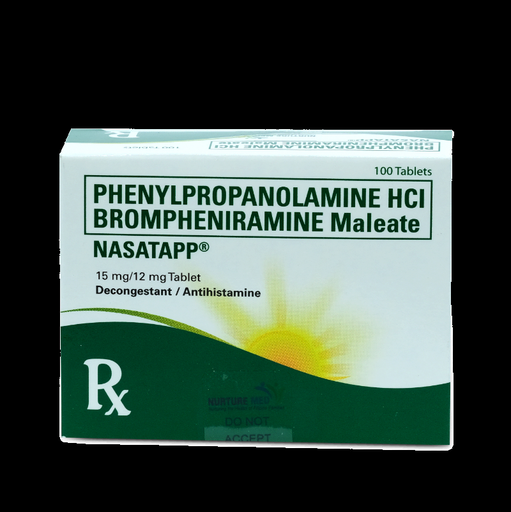 [10000002] Nasatapp 15mg/12mg Tablet