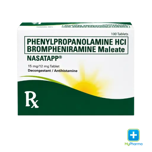 [10010476] Nasatapp 15mg/12mg Tablet