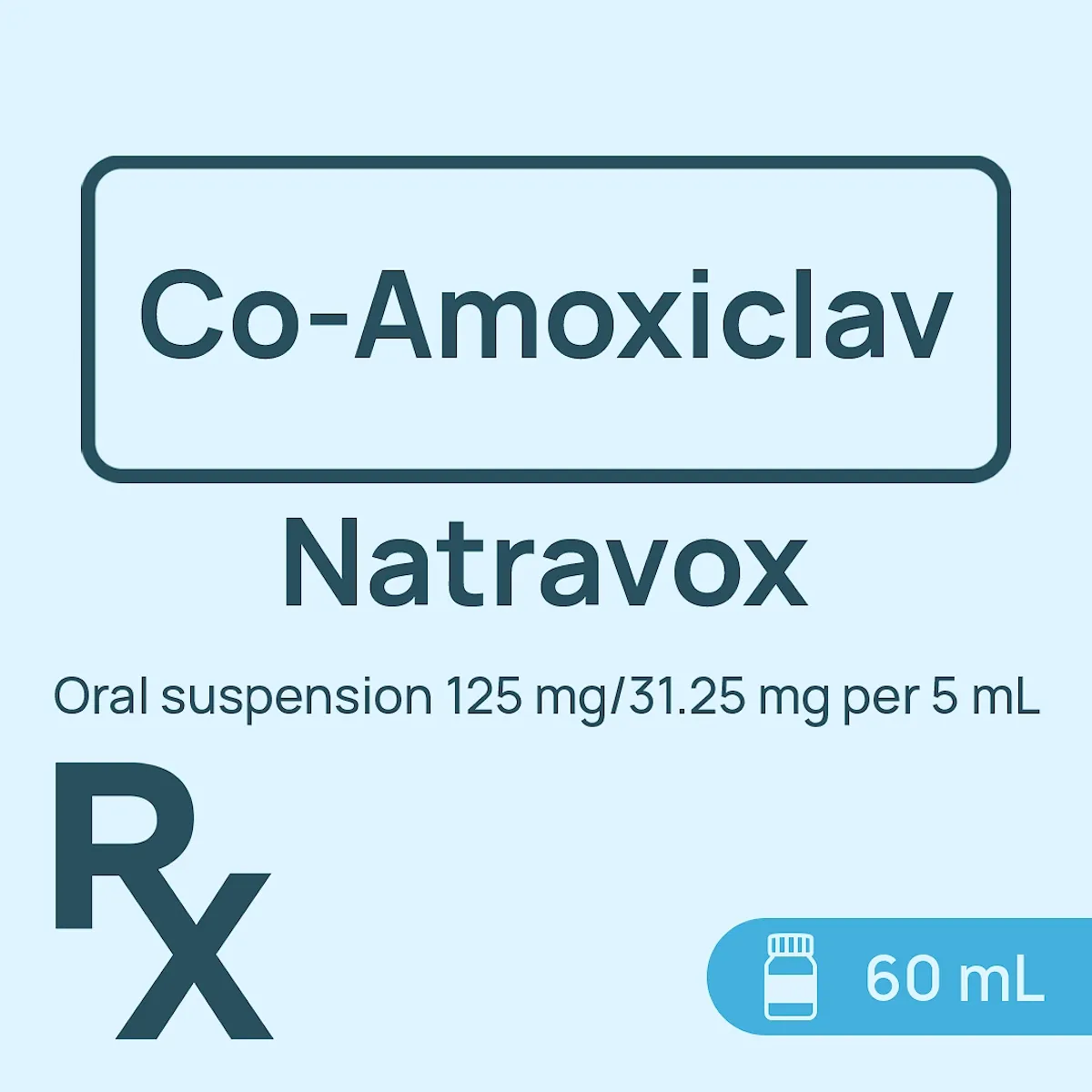 [10002421] Natravox Oral Suspension 125mg/31.25mg/5mL 60mL