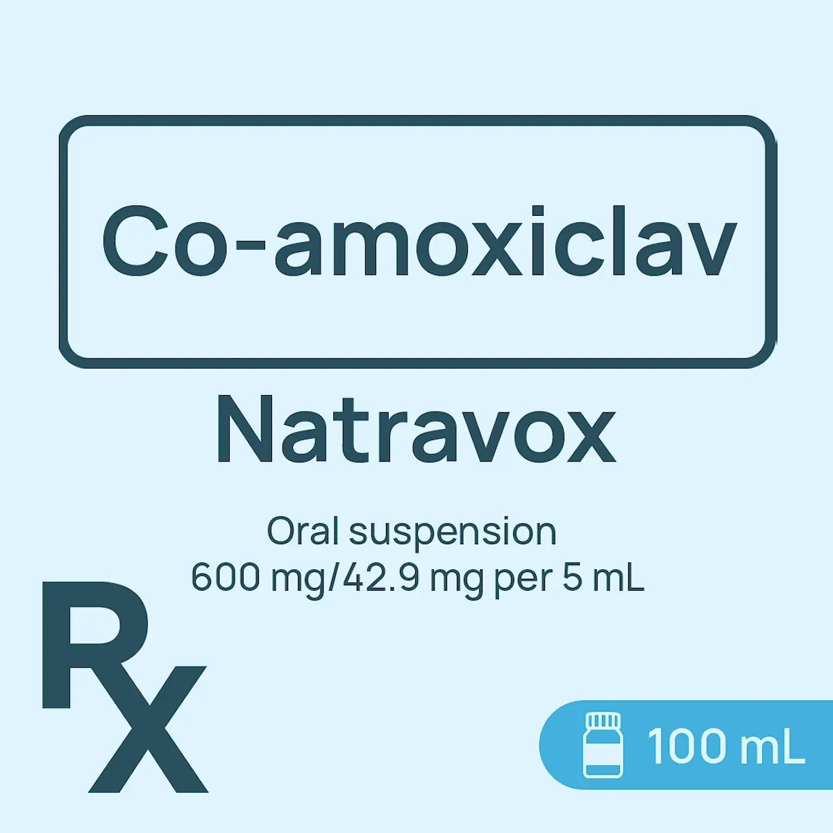 [10007739] Natravox Oral Suspension 600 mg/42.9mg/5mL 100mL