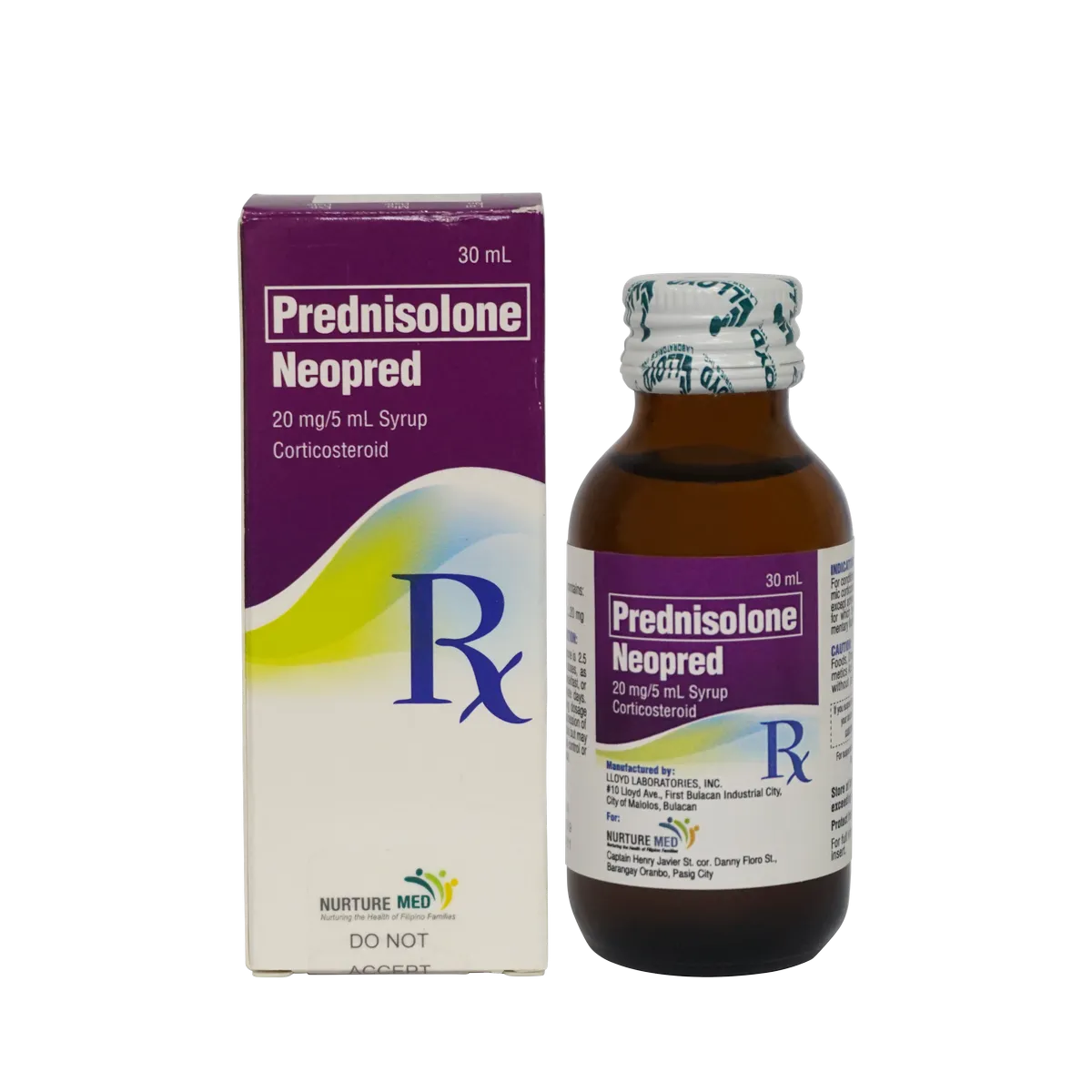 [10006491] Neopred 20mg/5mL Syrup 30mL