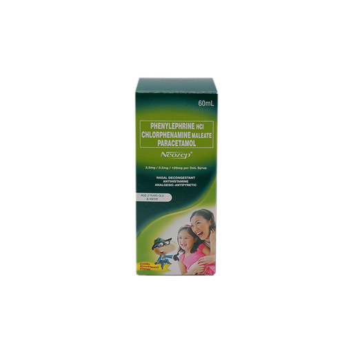 [10000837] Neozep Syrup 60mL
