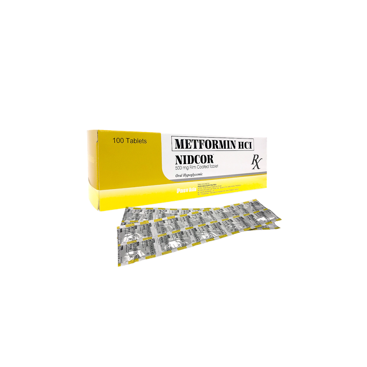 [10009227] Nidcor 500mg Tablet