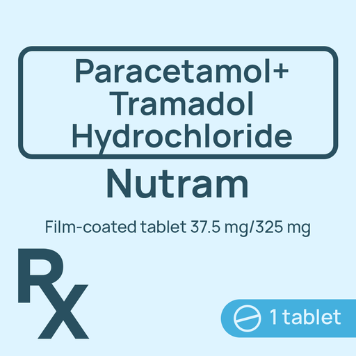 [SVPN10003953] Nutram Film-Coated Tablet 37.5mg/325mg