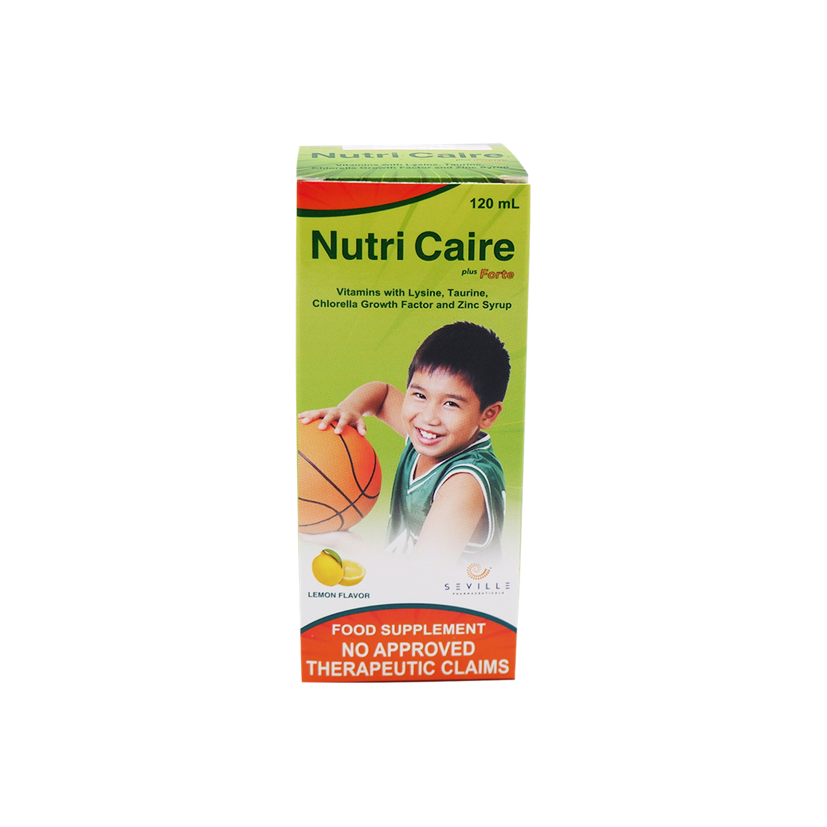 [10008928] Nutri Caire Plus Forte Syrup 120 mL
