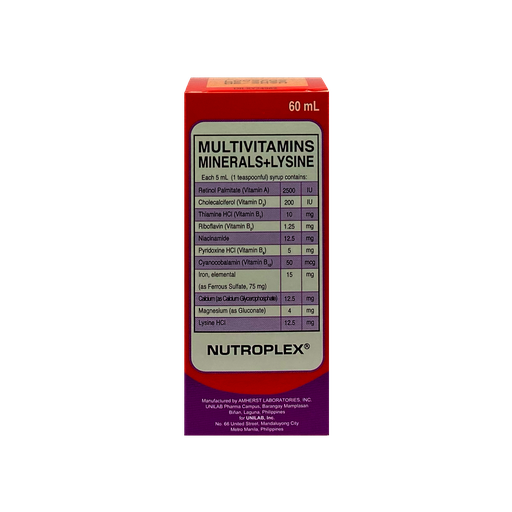 [10000844] Nutroplex With Lysine 60mL