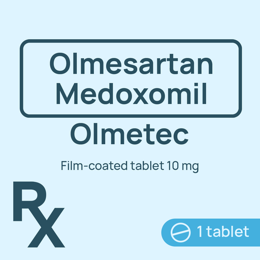 [10002631] Olmetec Film-Coated Tablet 10mg