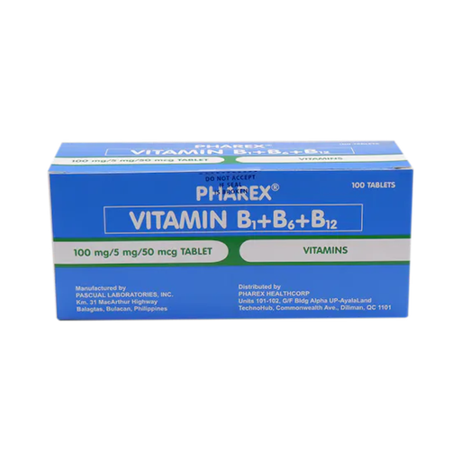 [10002896] Pharex Vit-B Complex Tablet