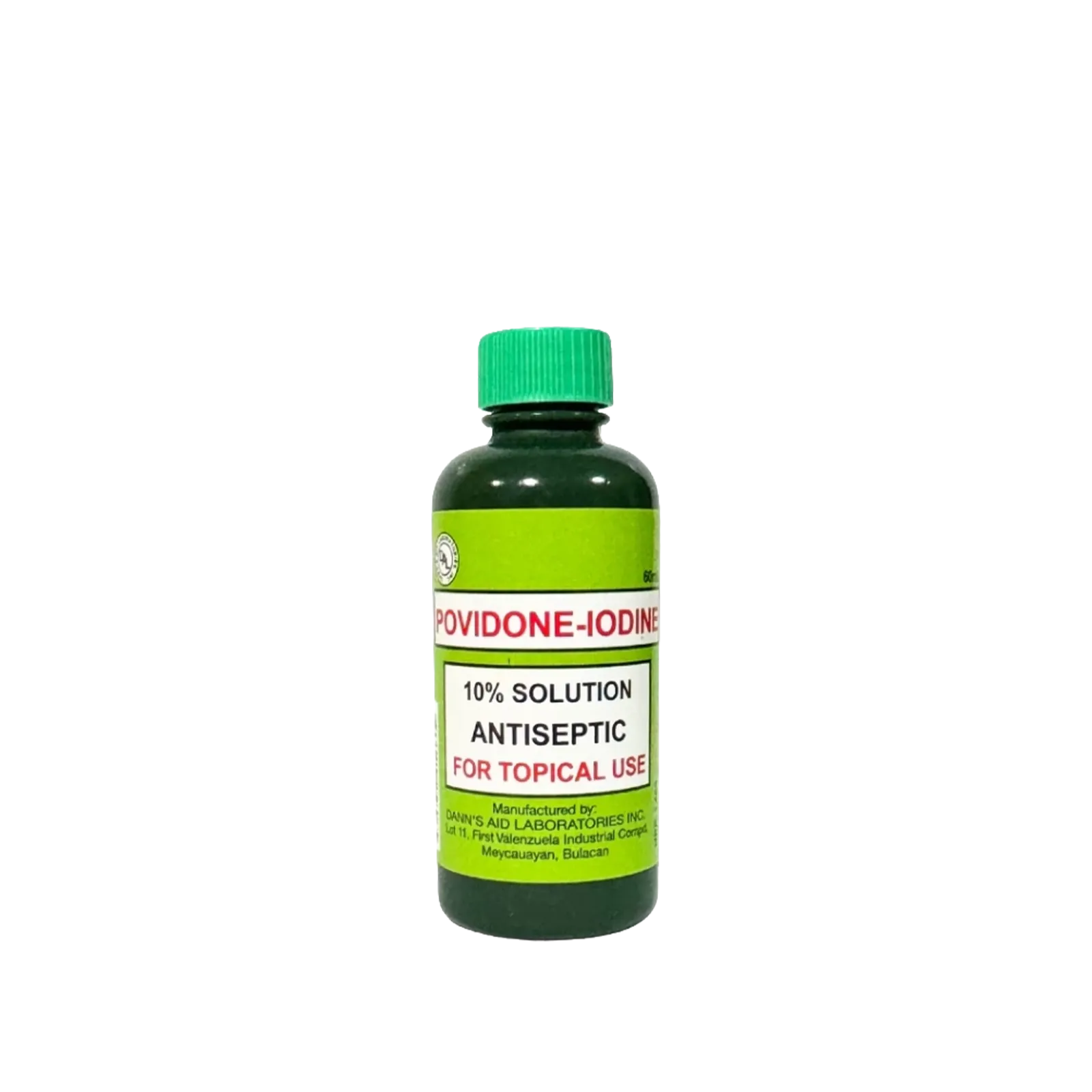 [10003102] Povidone Iodine 10% Solution 60mL