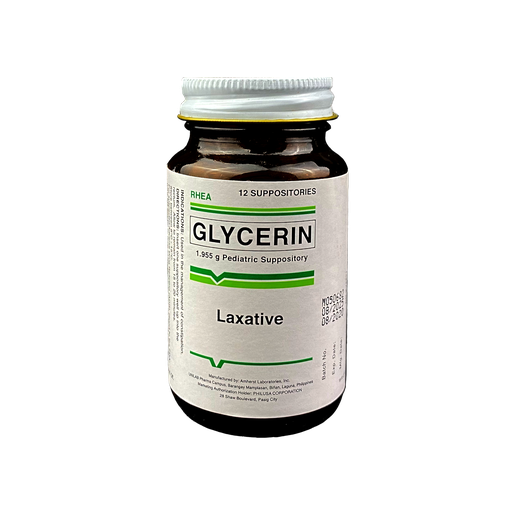 [10000947] Rhea Glycerine Suppository Pedia 12's
