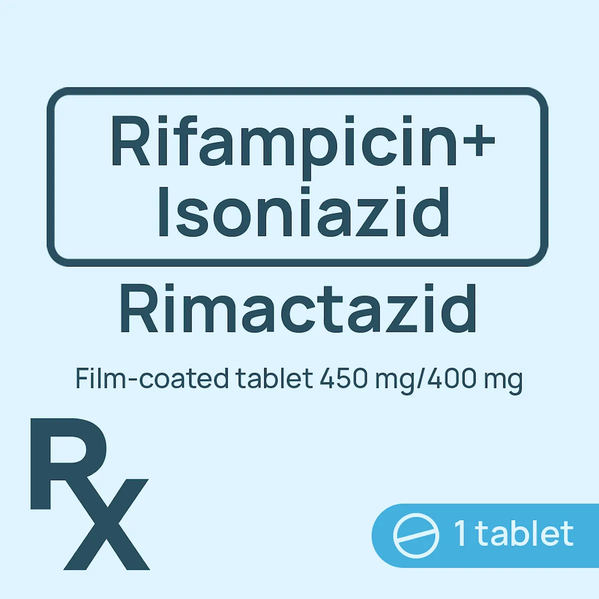 [10003718] Rimactazid Film-Coated Tablet 450mg/400mg