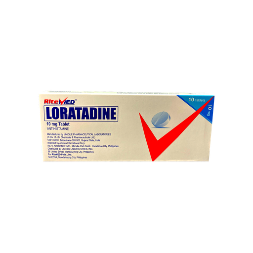 [10002204] Ritemed Loratadine Tablet 10's