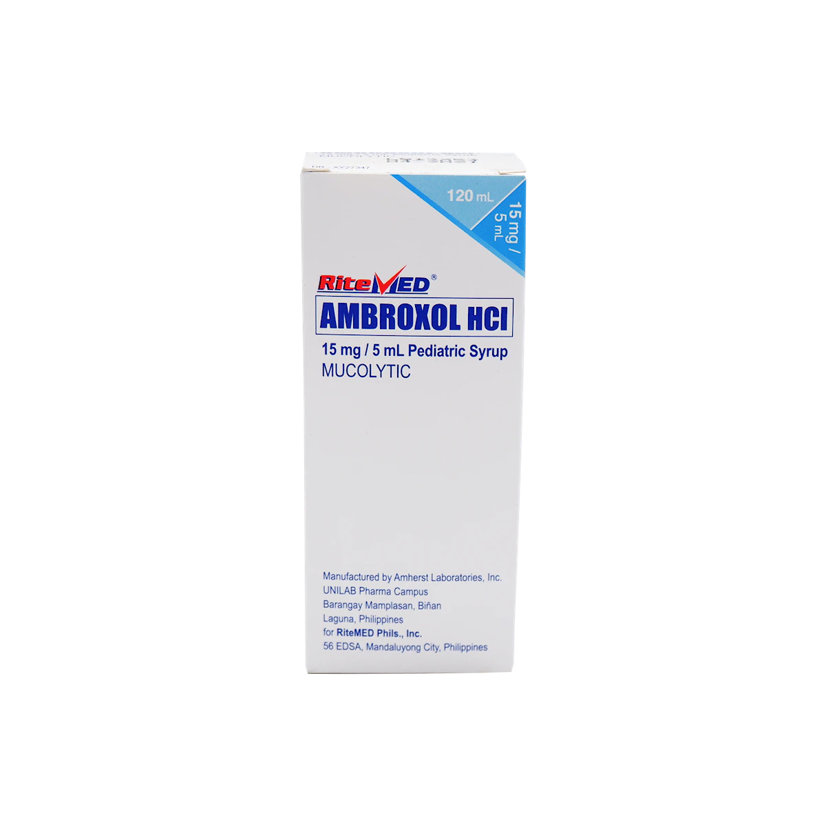 [10002168] RiteMed Ambroxol 30mg Syrup 120mL