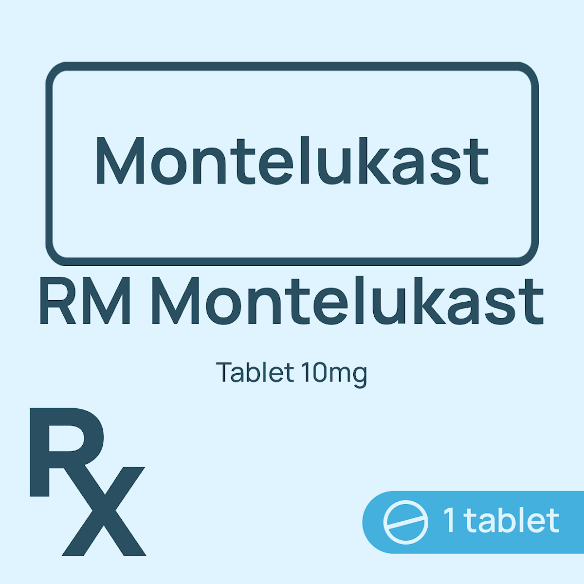 [10002176] RiteMed Montelukast Tablet 10mg