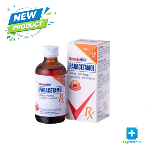 [10006278] RiteMed Paracetamol 250mg Syrup 60mL