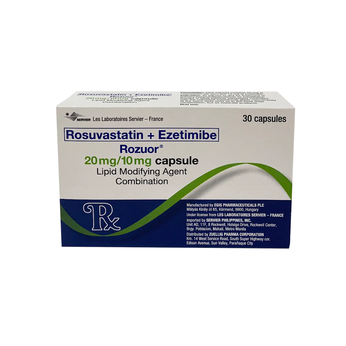 [10008933] Rozuor Capsule 20mg/10mg