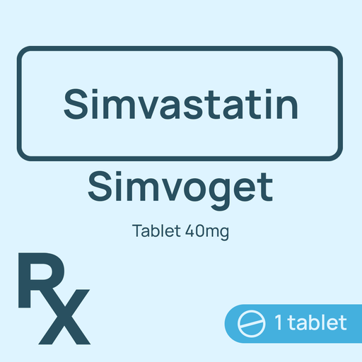 [10002837] Simvoget Tablet 40mg
