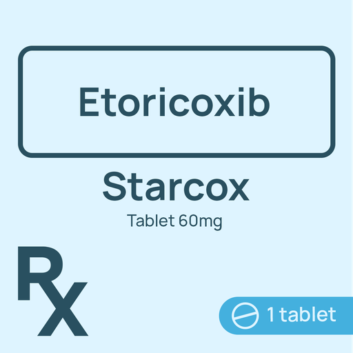 [10002846] Starcox Tablet 60mg