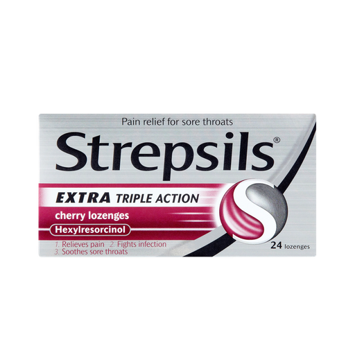 [10002936] Strepsils Cherry 8 Lozenges