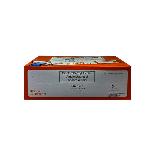 [10002945] Strepsils Orange 8 Lozenges