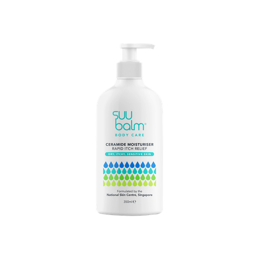 [10009925] Suu Balm Ceramide Moisturiser Rapid Itch Relief 350mL