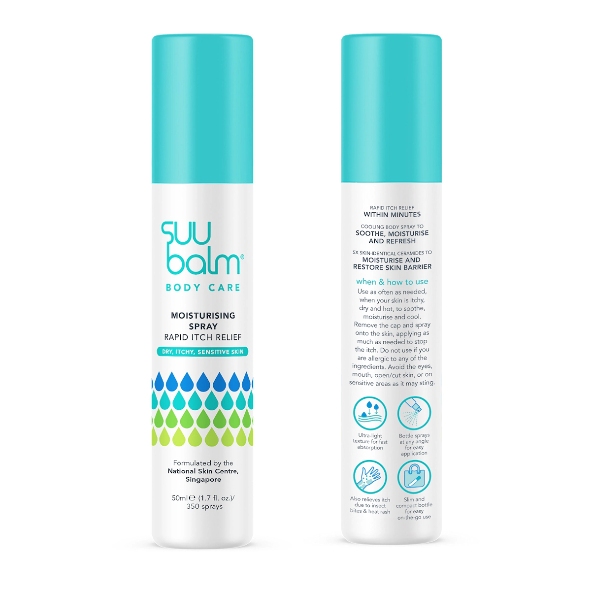 [10009661] Suu Balm Cooling Body Spray Moisturiser 50mL