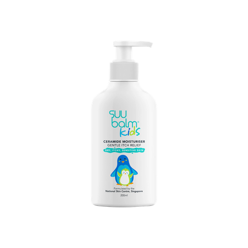 [10009825] Suu Balm Kids Ceramide Moisturiser Gentle Itch Relief Cream 200mL