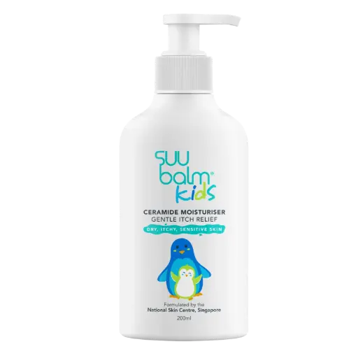[10009825] Suu Balm Kids Ceramide Moisturiser Gentle Itch Relief Cream 200mL