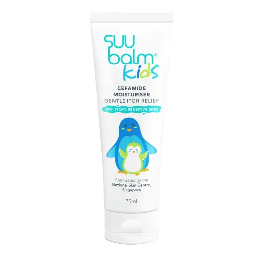 [10009823] Suu Balm Kids Ceramide Moisturiser Gentle Itch Relief Cream 75mL