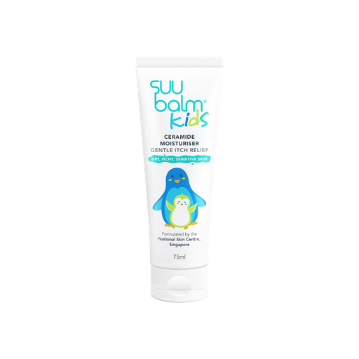 [10009823] Suu Balm Kids Ceramide Moisturiser Gentle Itch Relief Cream 75mL