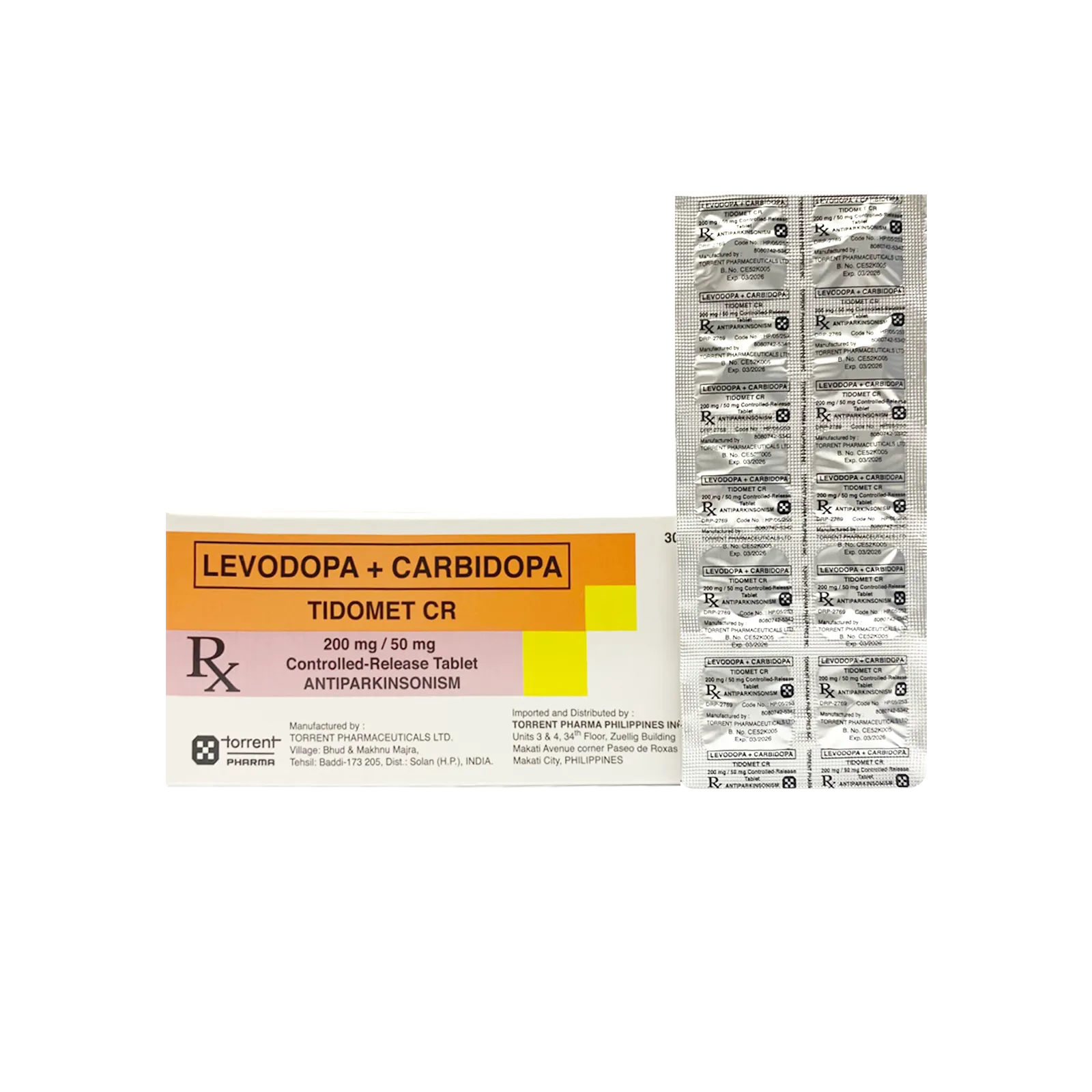 [10004223] Tidomet Tablet 200mg/50mg