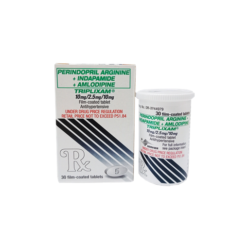 [10008837] Triplixam 10mg/2.5mg/10mg