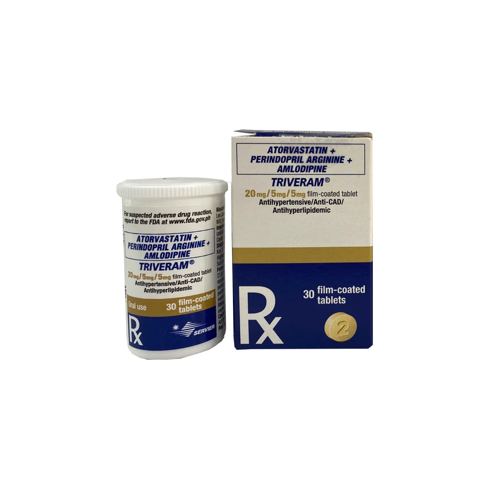 [10008827] Triveram Film-Coated Tablet 20mg/5mg/5mg
