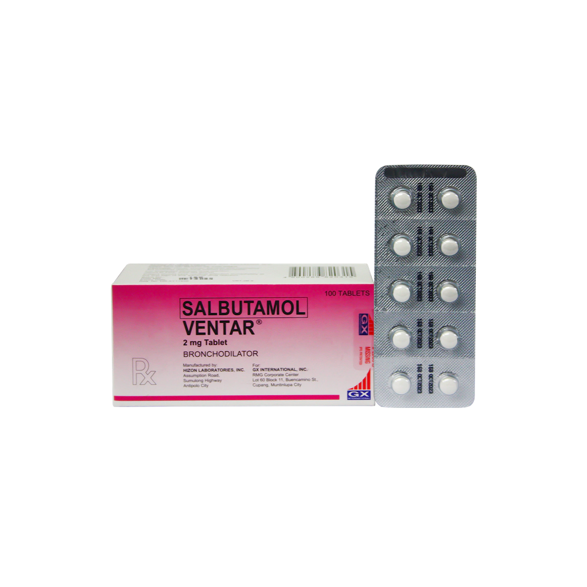 [10003020] Ventar Tablet 2mg