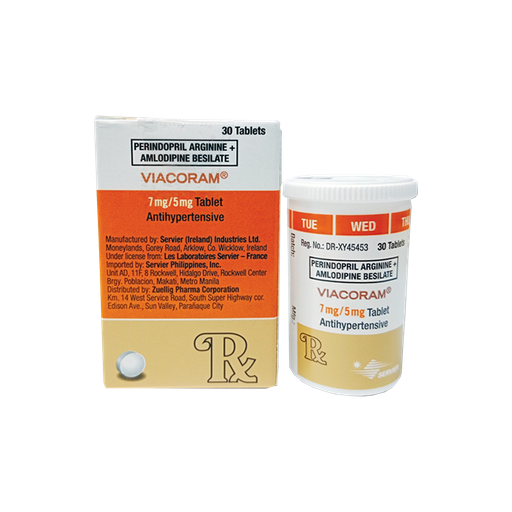 [10008834] Viacoram Tablet 7mg/5mg