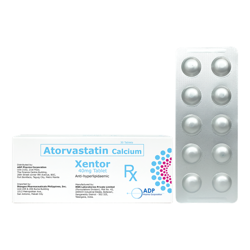 [10007995] Xentor 40mg Tablet