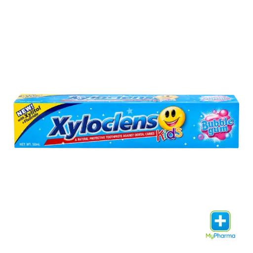[10000035] Xyloclens Kiddie Gel Toothpaste (Bubblegum) 50mL
