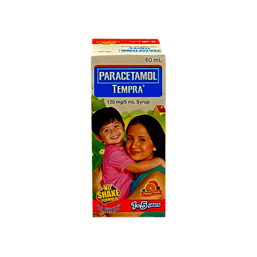 [10000399] Tempra Syrup 60mL Orange Flavor