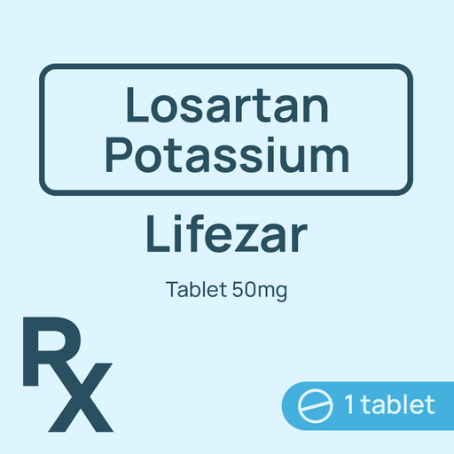 [10005904] Lifezar Film-Coated Tablet 50mg